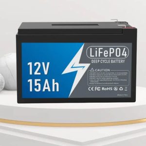 Litijum-jonska baterija 12V 15Ah, duboko punjena, životni vijek PO4 baterija