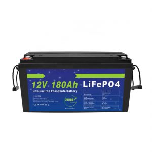 LiFePO4 Litijumska baterija 12V 180Ah za sisteme za skladištenje solarne energije za električne bicikle