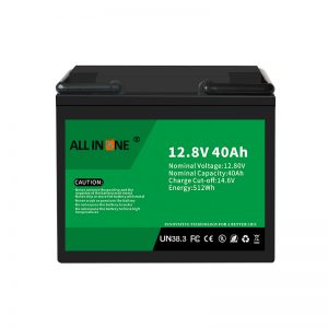 12.8V 40Ah LiFePO4 Zamjenska olovna kiselina litij -ionska baterija 12V 40Ah