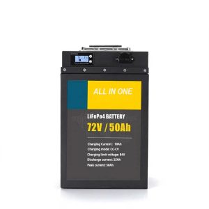 72v 50ah litijum-jonska baterija 7200w baterija za električni motocikl